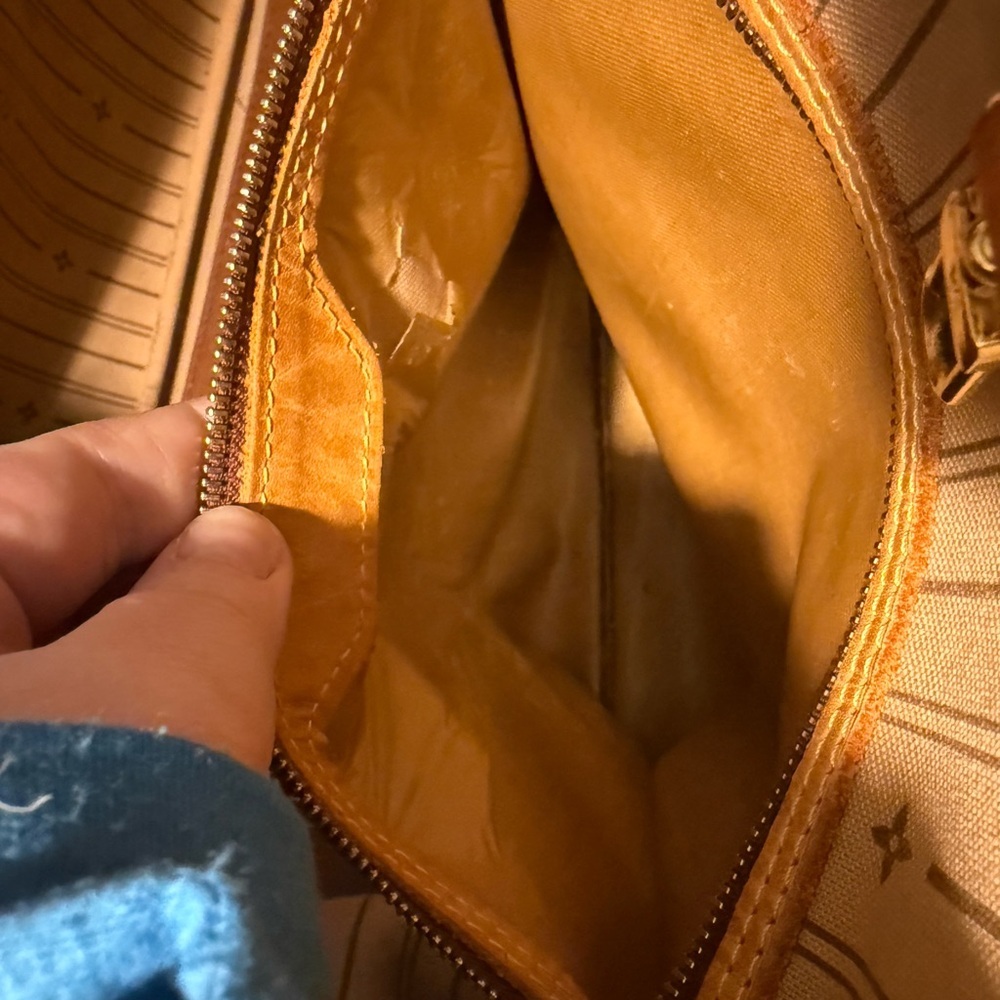 Louis Vuitton Classic Brown neverfull Monogram Tote excellent condition - Picture 7 of 9